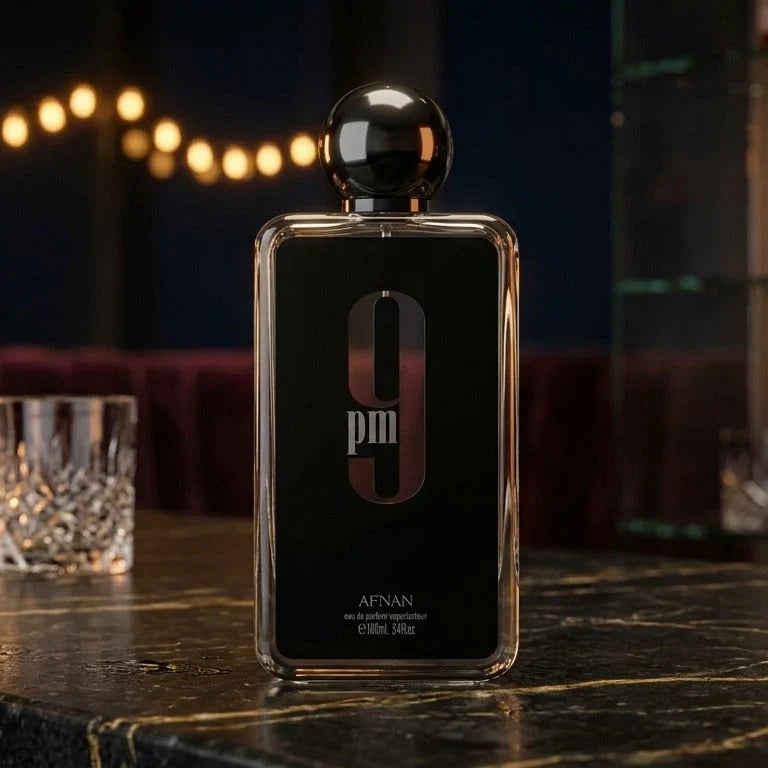 Afnan 9 PM Eau De Parfum 100ml / 3.4oz Men's Long Lasting Fragrance | Sealed