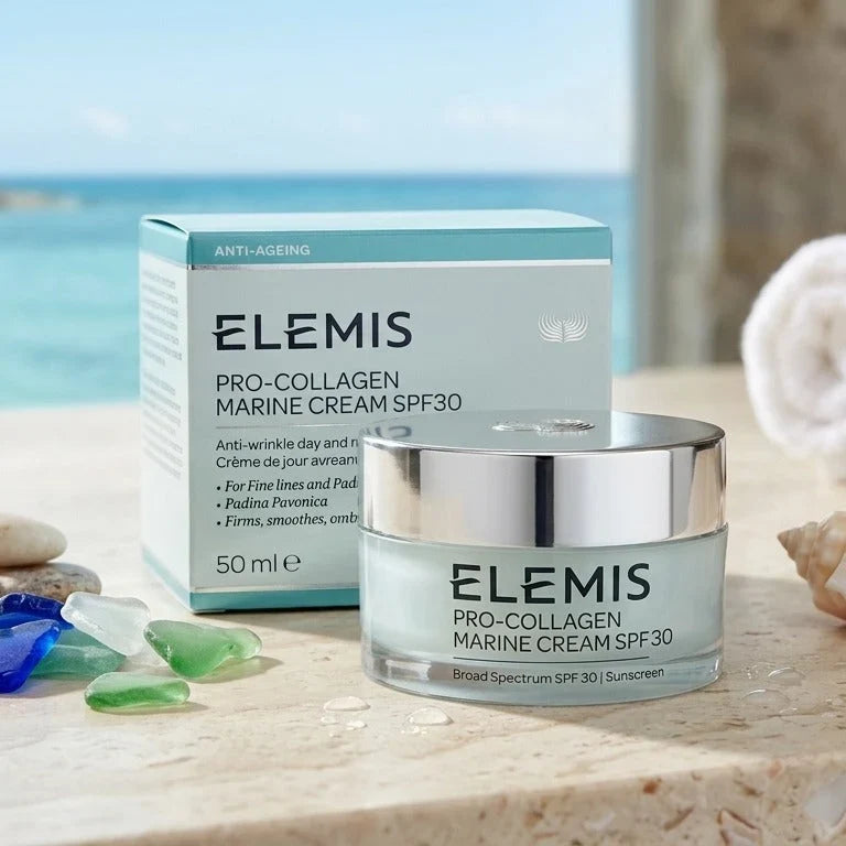 Elemis Pro-Collagen Marine Cream SPF 30 1.6oz / 50ml Anti-Aging Moisturizer New