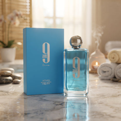 AFNAN 9AM Dive Eau de Parfum Spray Unisex 3.4 oz / 100ml Brand New Authentic
