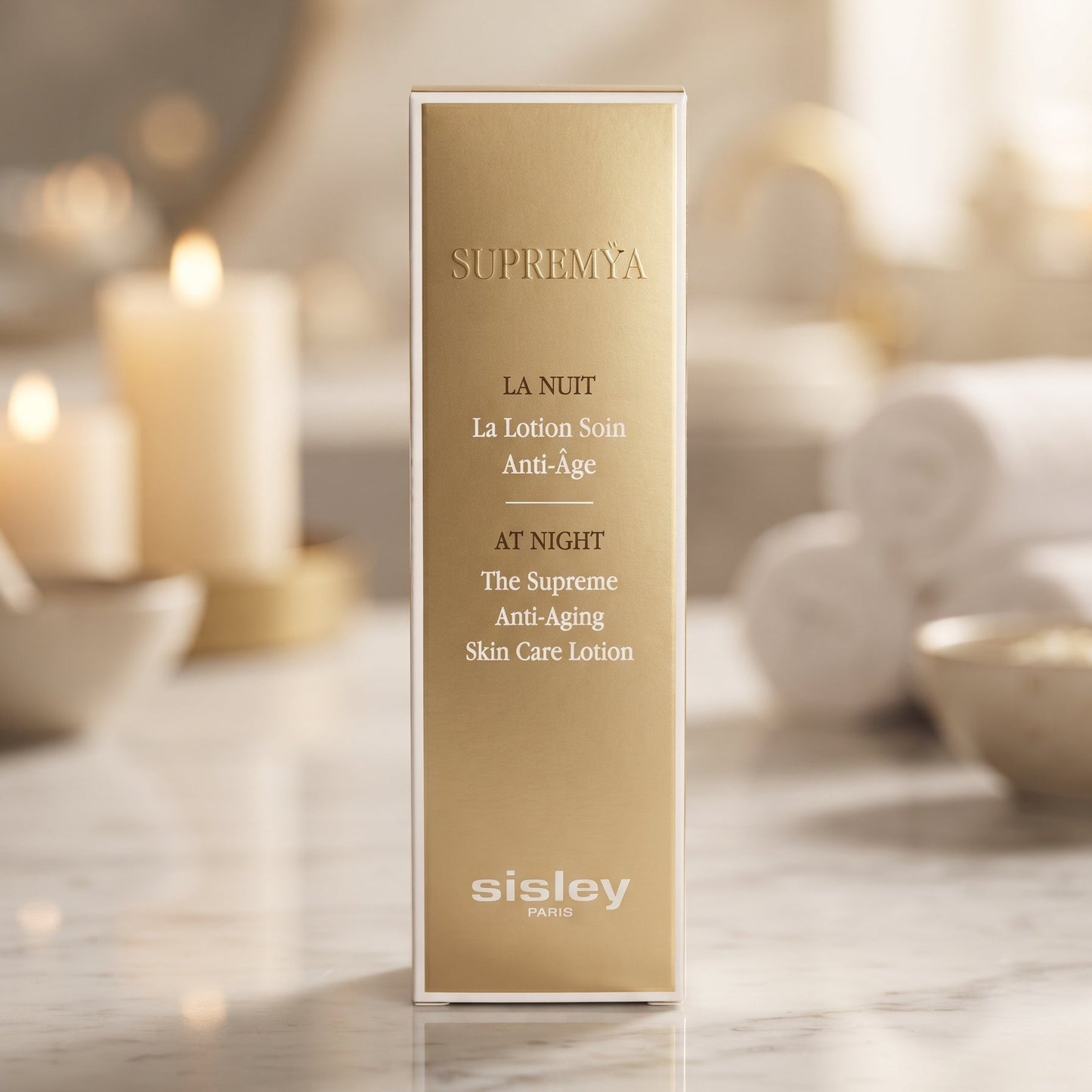 Sisley Supremÿa At Night The Supreme Anti-Aging Lotion 4.7 oz / 140ml New Authentic No Box