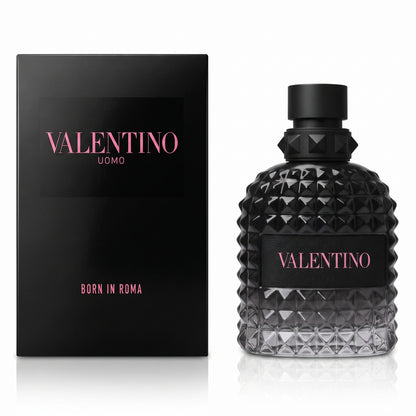 Valentino Uomo Born in Roma Eau de Toilette for Men – Luxury Woody Aromatic Fragrance