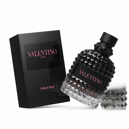 Valentino Uomo Born in Roma Eau de Toilette for Men – Luxury Woody Aromatic Fragrance