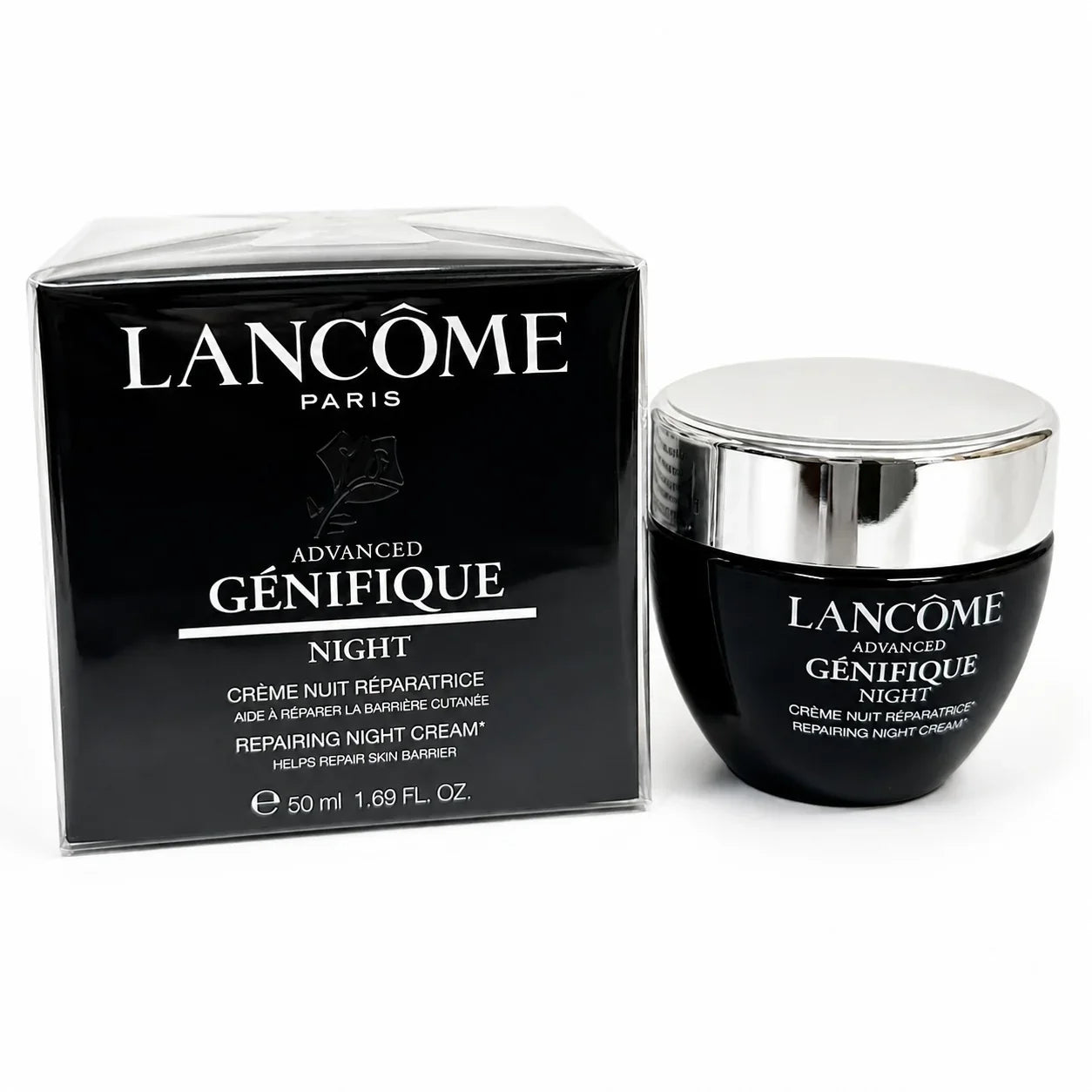 Lancôme Advanced Génifique Night Repairing Cream 50ml / 1.69oz Youth Activating Moisturizer NEW In Box