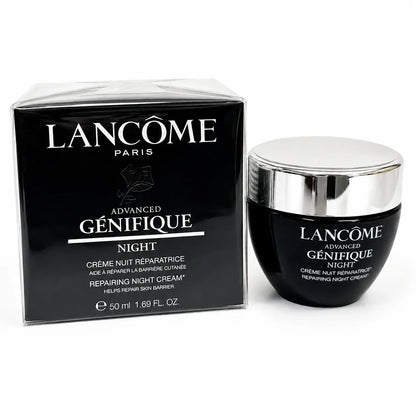 Lancôme Advanced Génifique Night Repairing Cream 50ml / 1.69oz Youth Activating Moisturizer NEW In Box