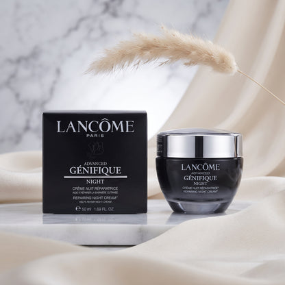 Lancôme Advanced Génifique Repairing Night Cream – 1.69 oz (50 ml) – New in Box